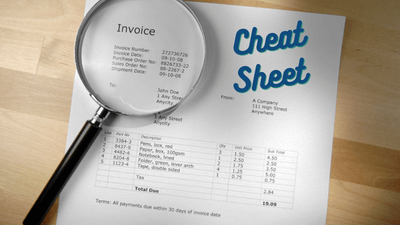 Invoice cheat sheet: What you need to include on your invoices