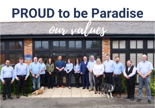 PROUD to be Paradise: Our Company Values 